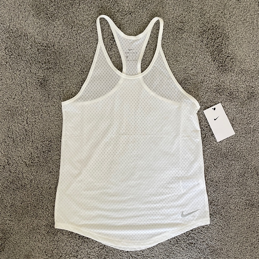 Nike | White racerback tank
